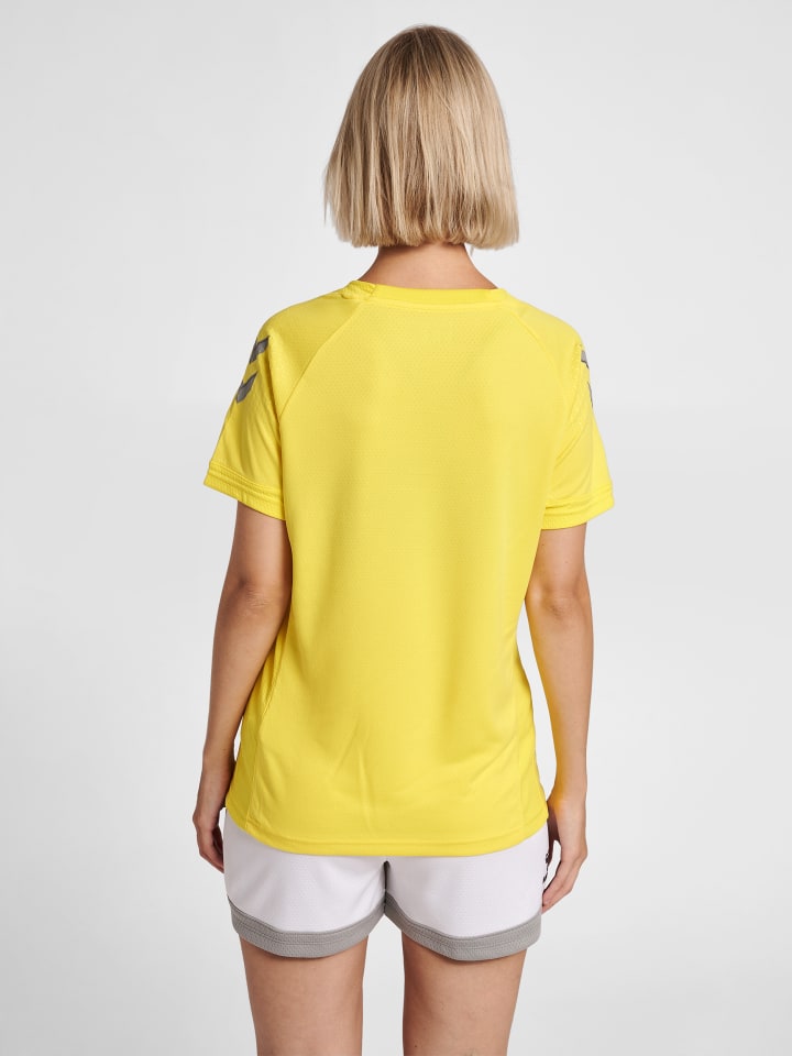 Hummel Hummel T-Shirt Hmllead Damen in BLAZING YELLOW günstig kaufen