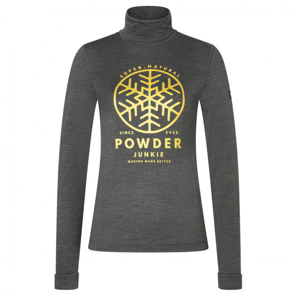 super.natural - Women's Powder Junkie Turtle - Longsleeve