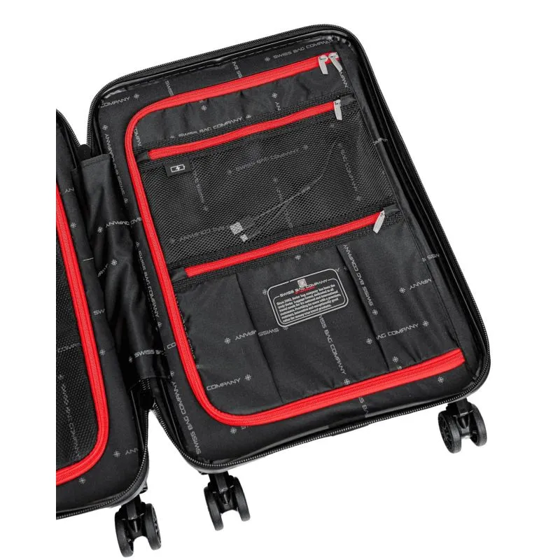 Swiss Bags Tourist Handgepäckstrolley S (55 cm) - Black
