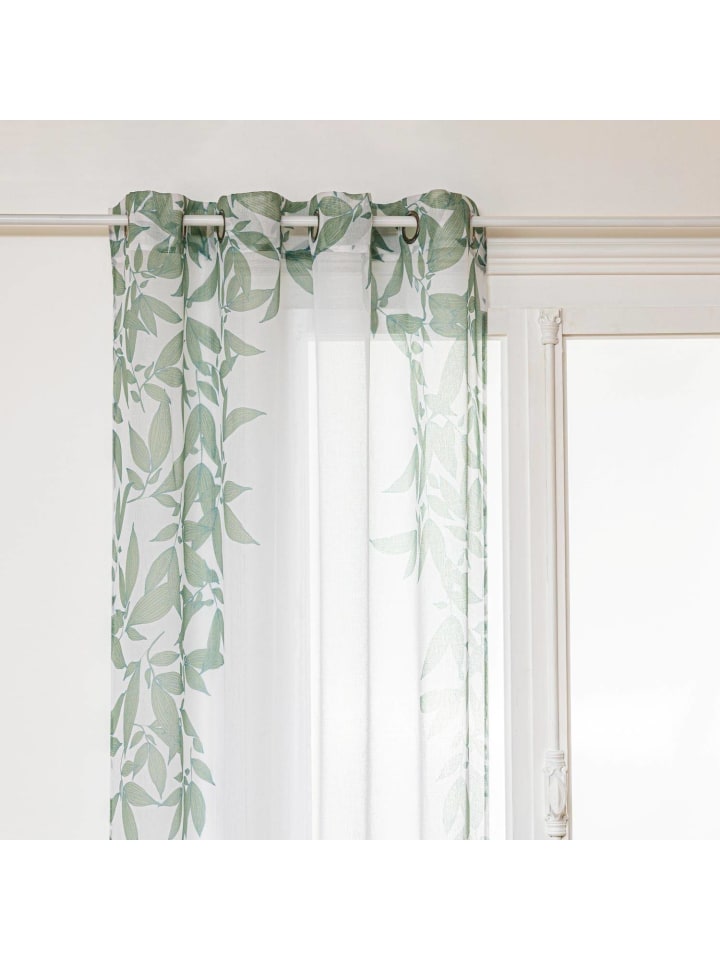 Atmosphera Créateur d'intérieur Gardine in grün günstig kaufen onesize