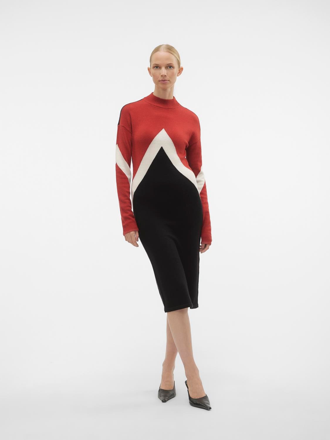 VMNANCY Langes Kleid