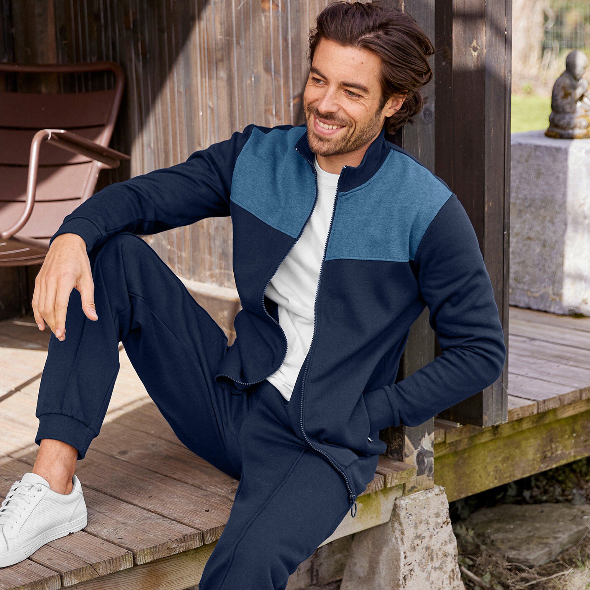 Veste molleton zippée