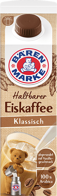 Bärenmarke Haltbarer Eiskaffee Klassisch 1,8%