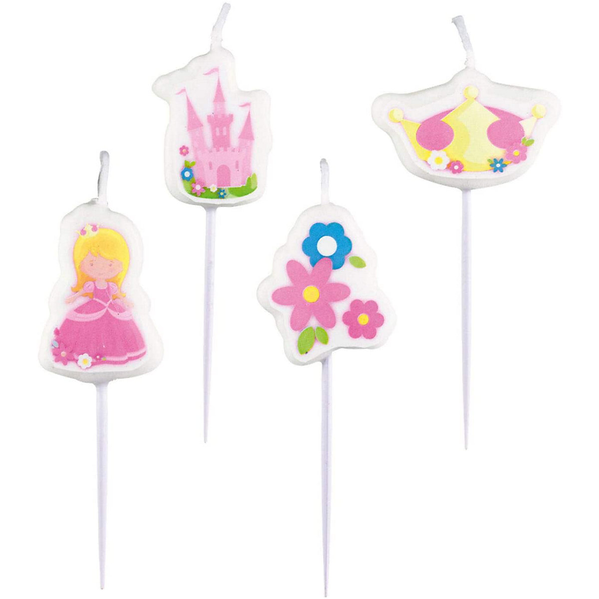Kinderparty-Set Prinzessin - großes Kindergeburtstags-Set I (79-teilig)