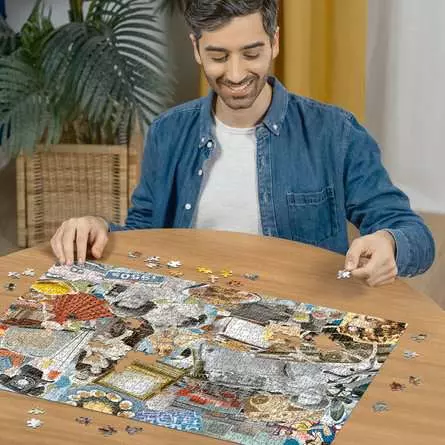 Puzzle 1000 Teile - Die 50er Jahre