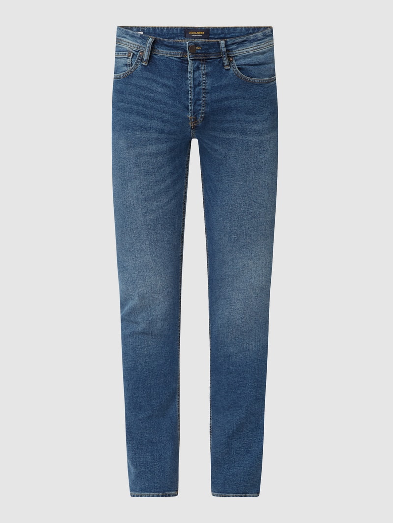 Slim Fit Jeans mit Stretch-Anteil Modell 'Glenn' in jeans