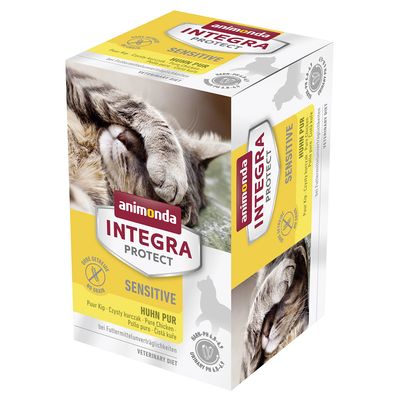 Sparpaket Animonda Integra Protect Adult Sensitive 24 x 100 g Schale