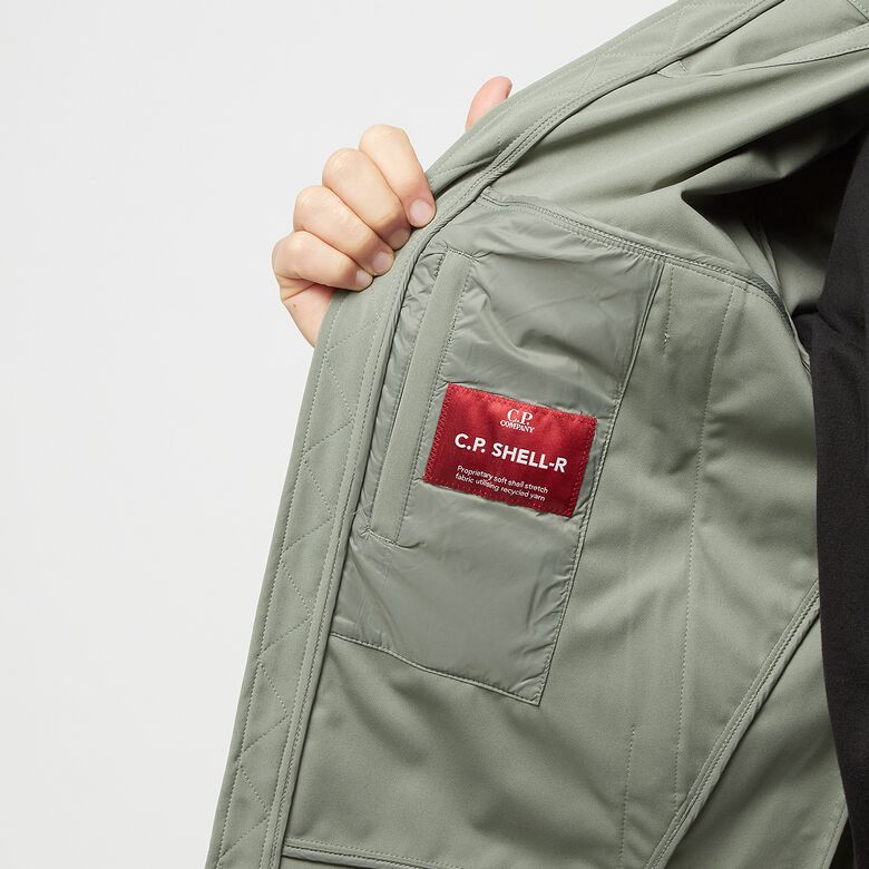 C. P. Company Shell-R Google Jacket agave green