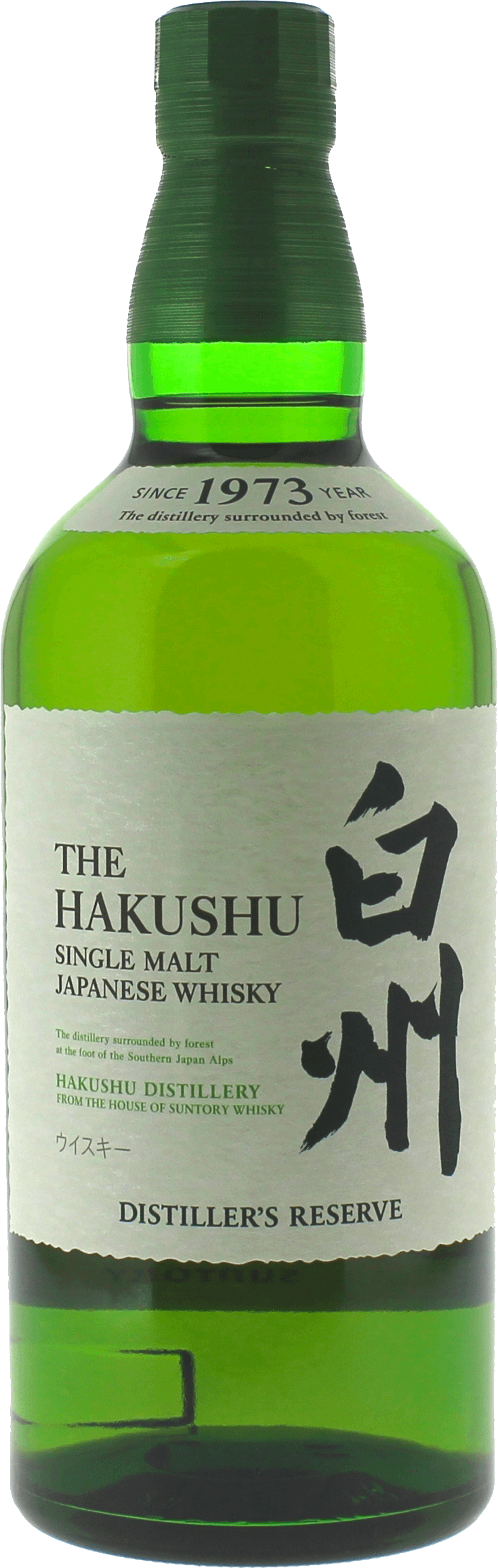 Whisky japonais hakushu distiller reserve 43°