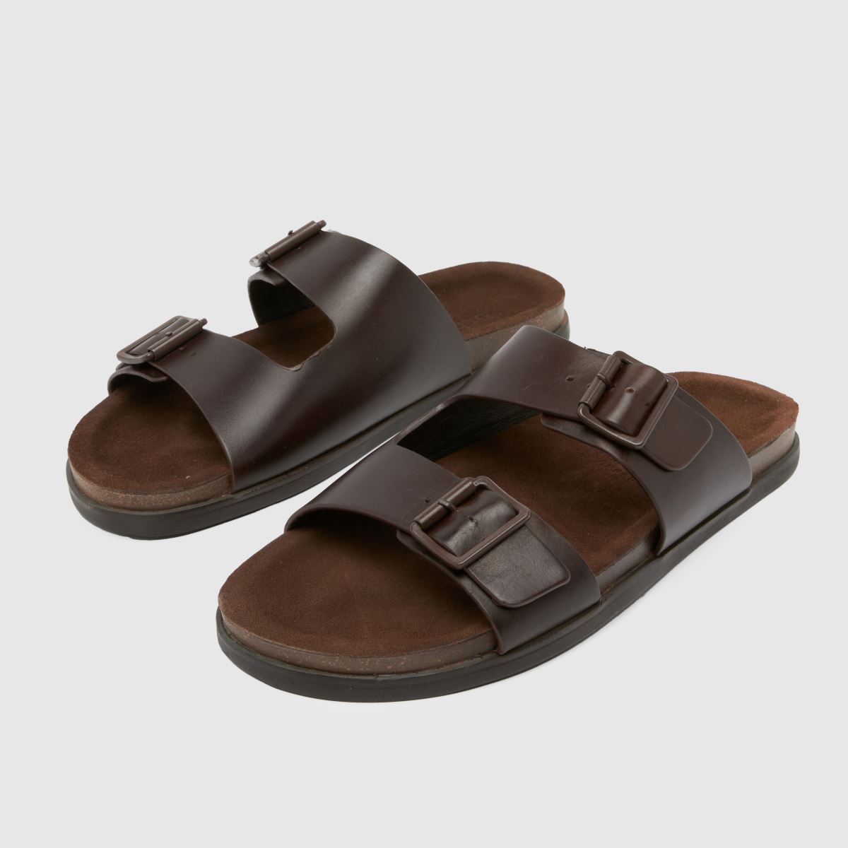 Schuh Santiago csatos szandál barna színben