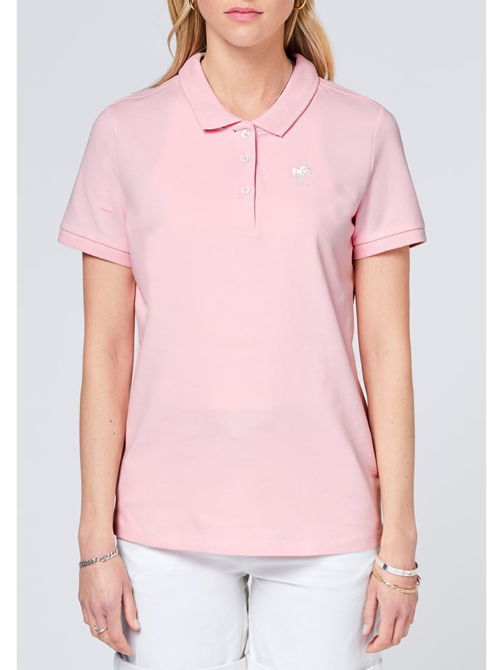 Polo Sylt Poloshirt in Rosa günstig kaufen