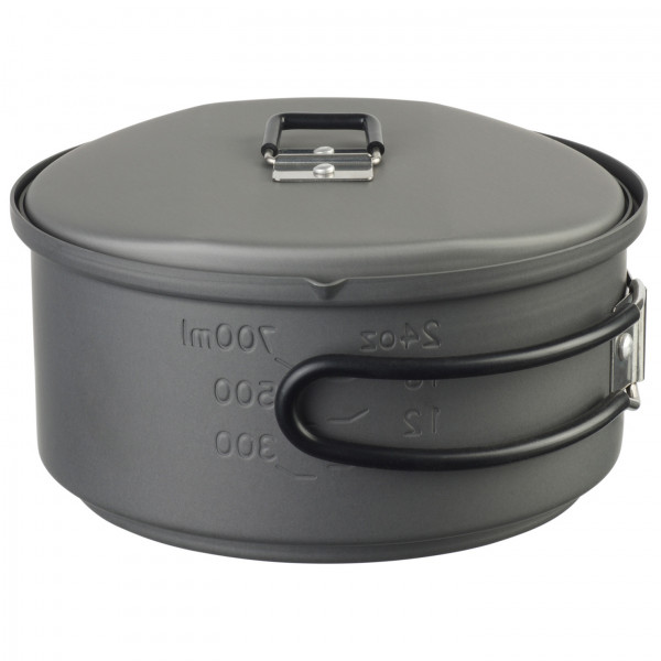 Esbit - Trockenbrennstoff-Kochset Aluminium - Trockenbrennstoffkocher
