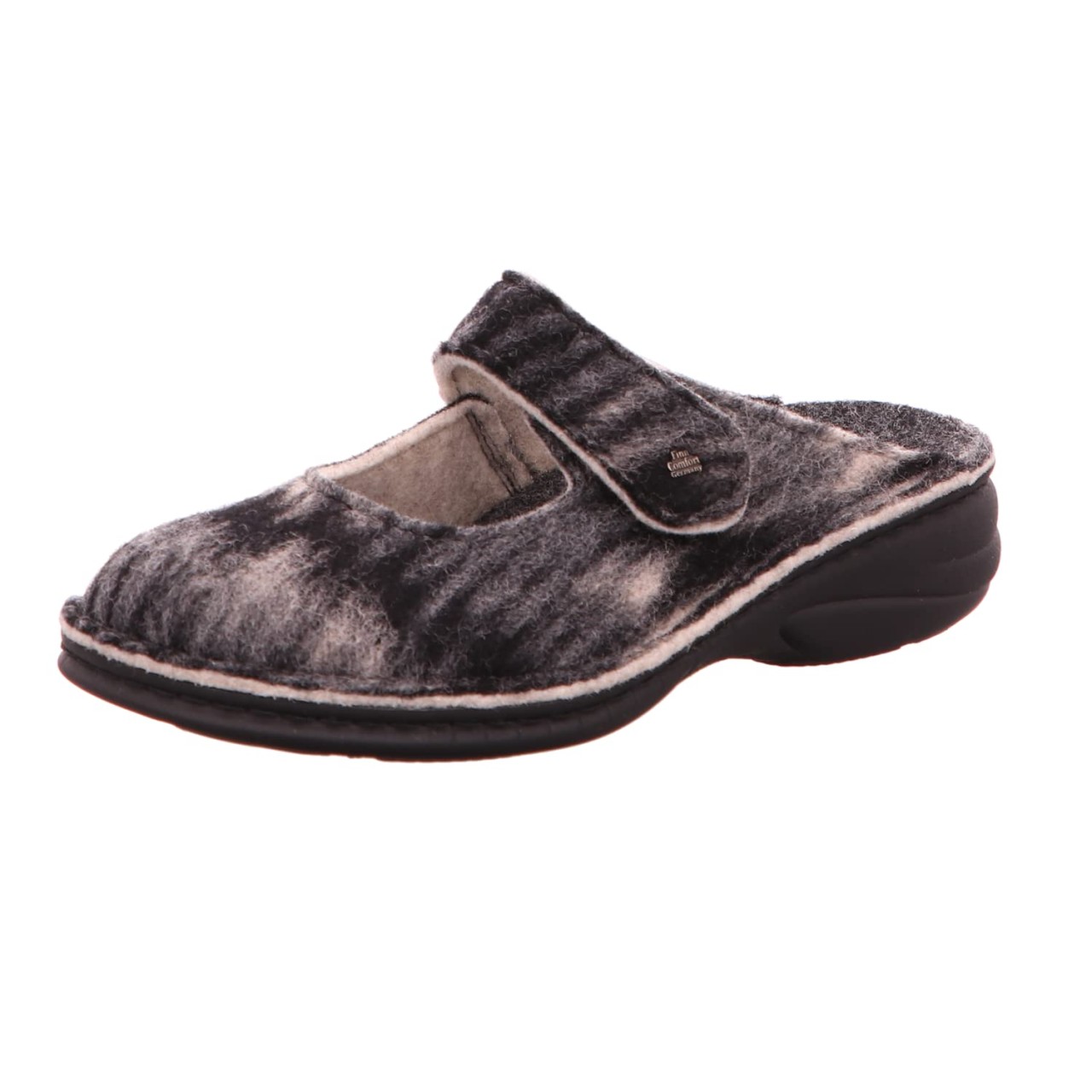 FINN COMFORT Hausschuhe grau Glarus grey