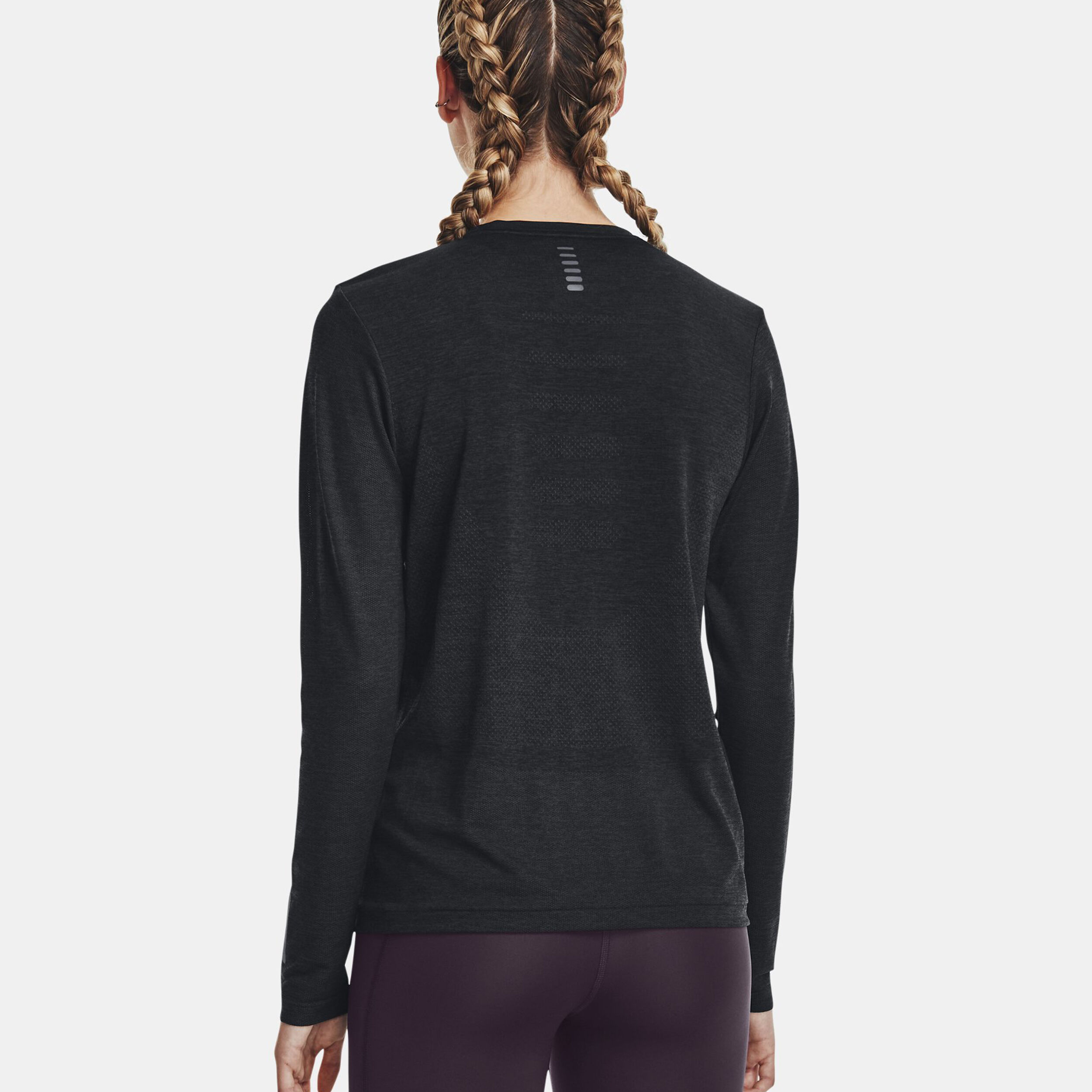 Seamless Stride Lauftop Damen - Schwarz