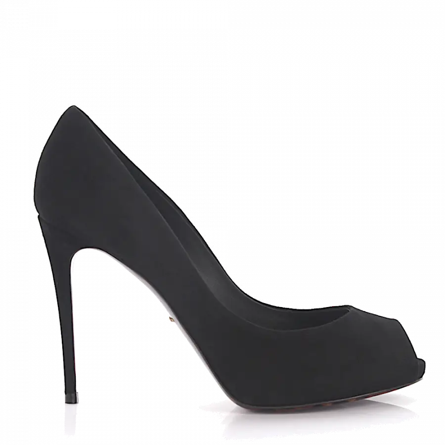 Dolce & Gabbana - Peeptoes BETTE R - schwarz