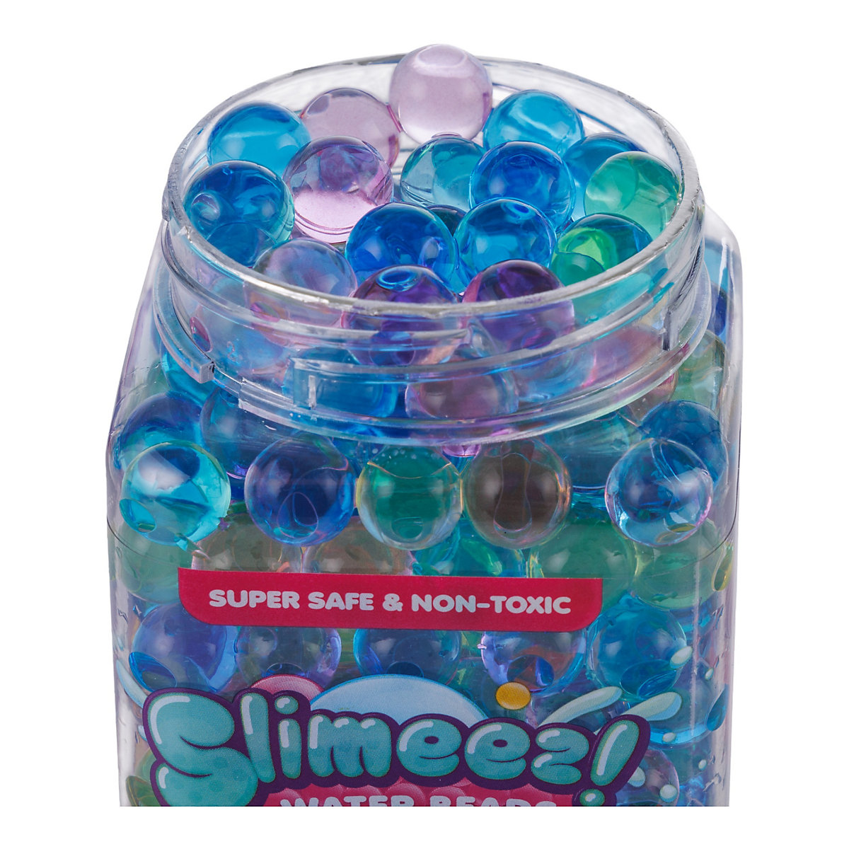 Slimy SLIMEEZ Water Beads - bunte, glitschig-weiche Wasserperlen zum Spielen und Zerdrücken