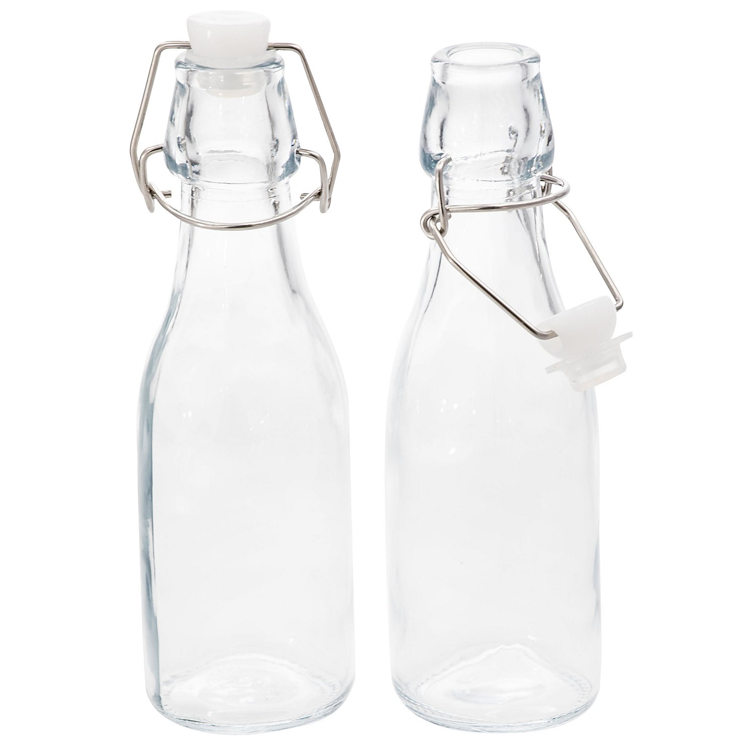 Glas-Bügelflaschen 250 ml, 2 Stück