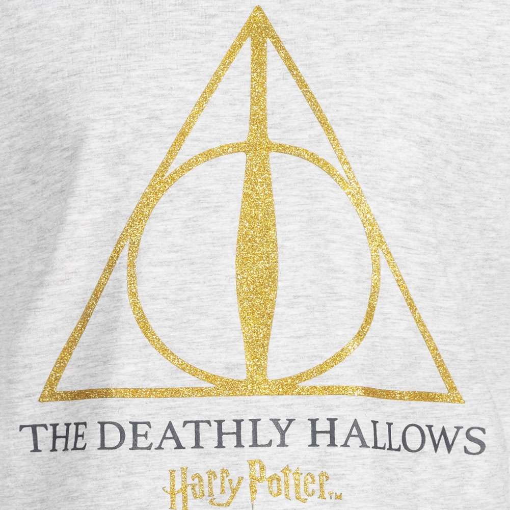 Harry Potter und die Heiligtümer des Todes Kinder Langarmshirt grau