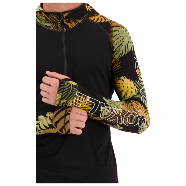 Mons Royale - Temple Merino Air-Con Hood - Merinoshirt
