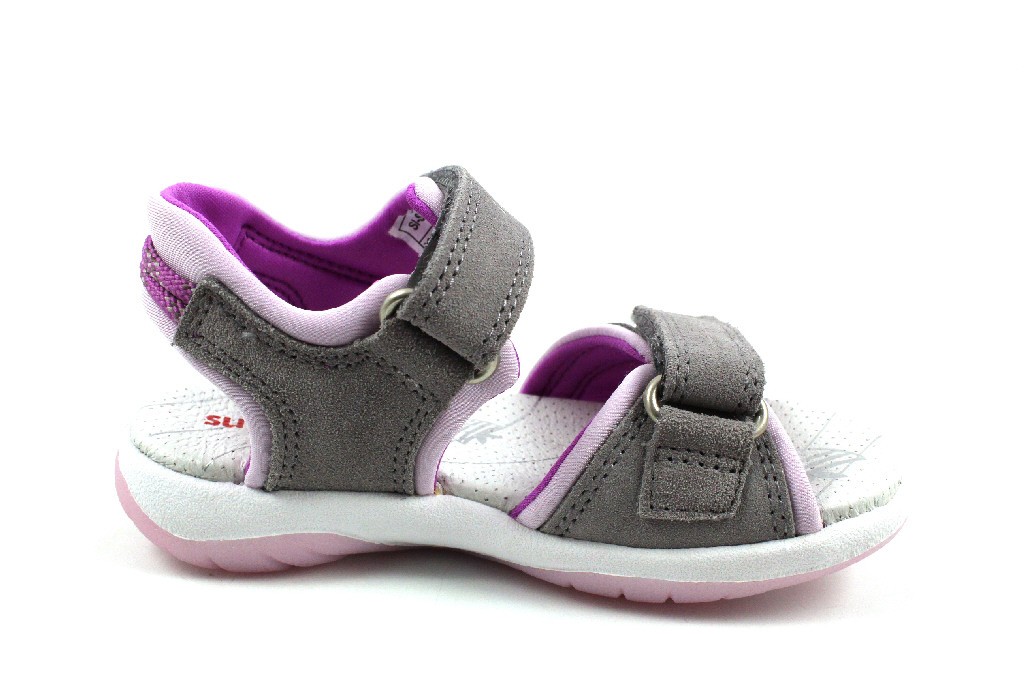 SUPERFIT Mädchen Sandalen grau