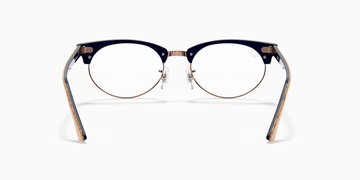 Ochelari de soare ovali Clubmaster - Lucido Bej