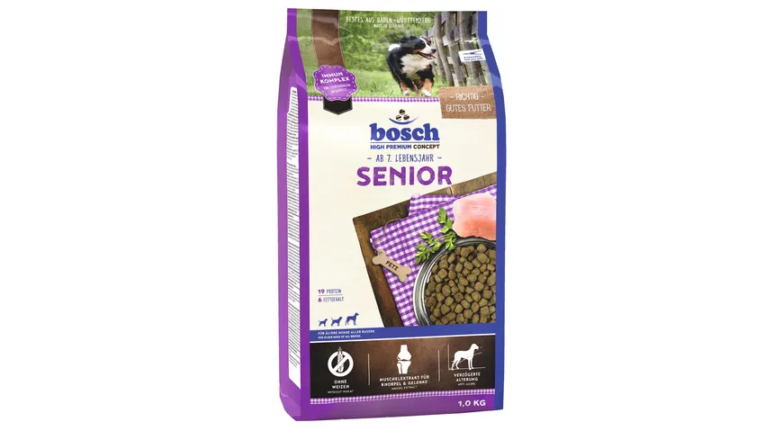 bosch Dog Hundetrockenfutter Senior 1 kg 1 kg