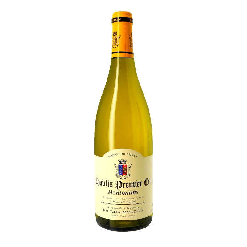 Chablis 1er Cru les Montmains 2022 - Chablis Premier Cru - Bourgogne - Jean-Paul Droin (75CL.)
