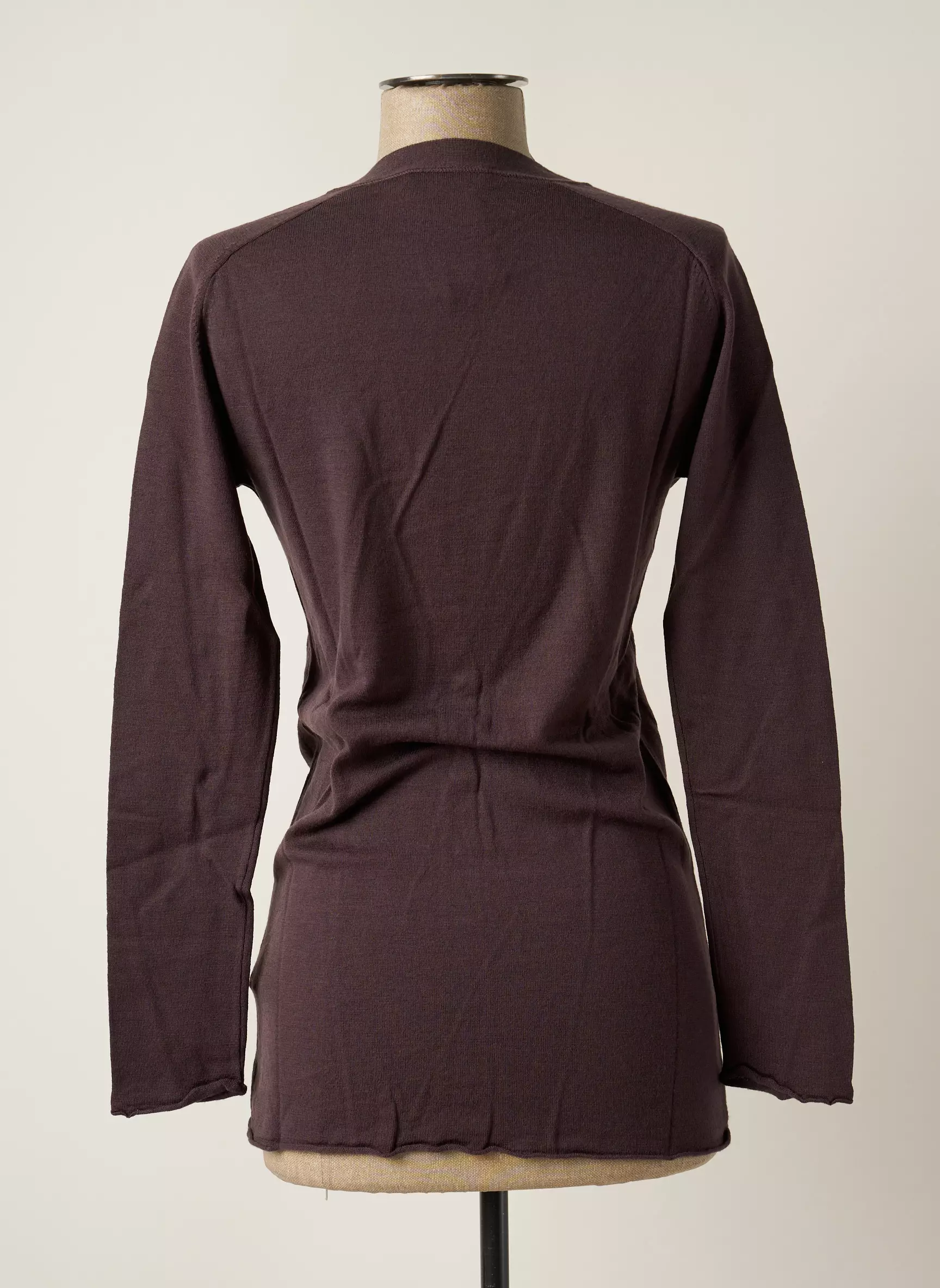 Stefan Green Cardigans Femme couleur violet