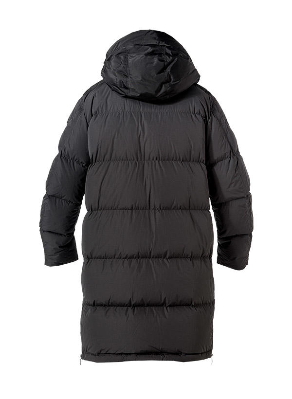 PARAJUMPERS, Daunenparka, Mikrofaser SOLOTEX®, schwarz