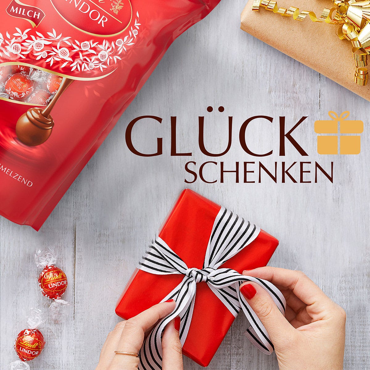 LINDOR Kugel Beutel Milch, 1000g