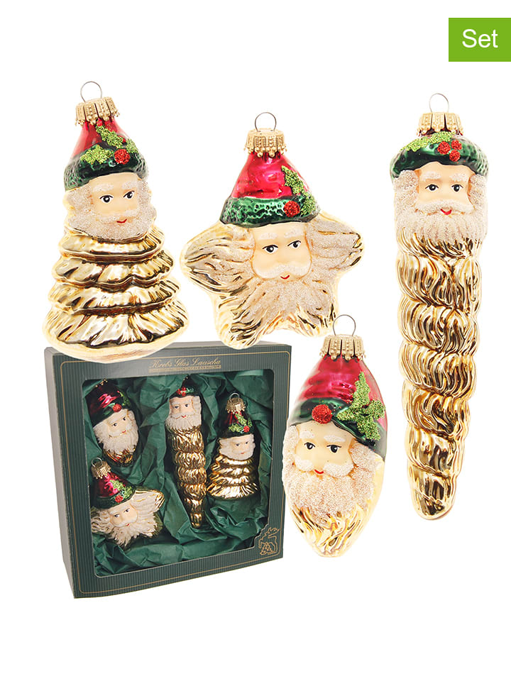 Krebs Glas Lauscha Christbaumornamente 