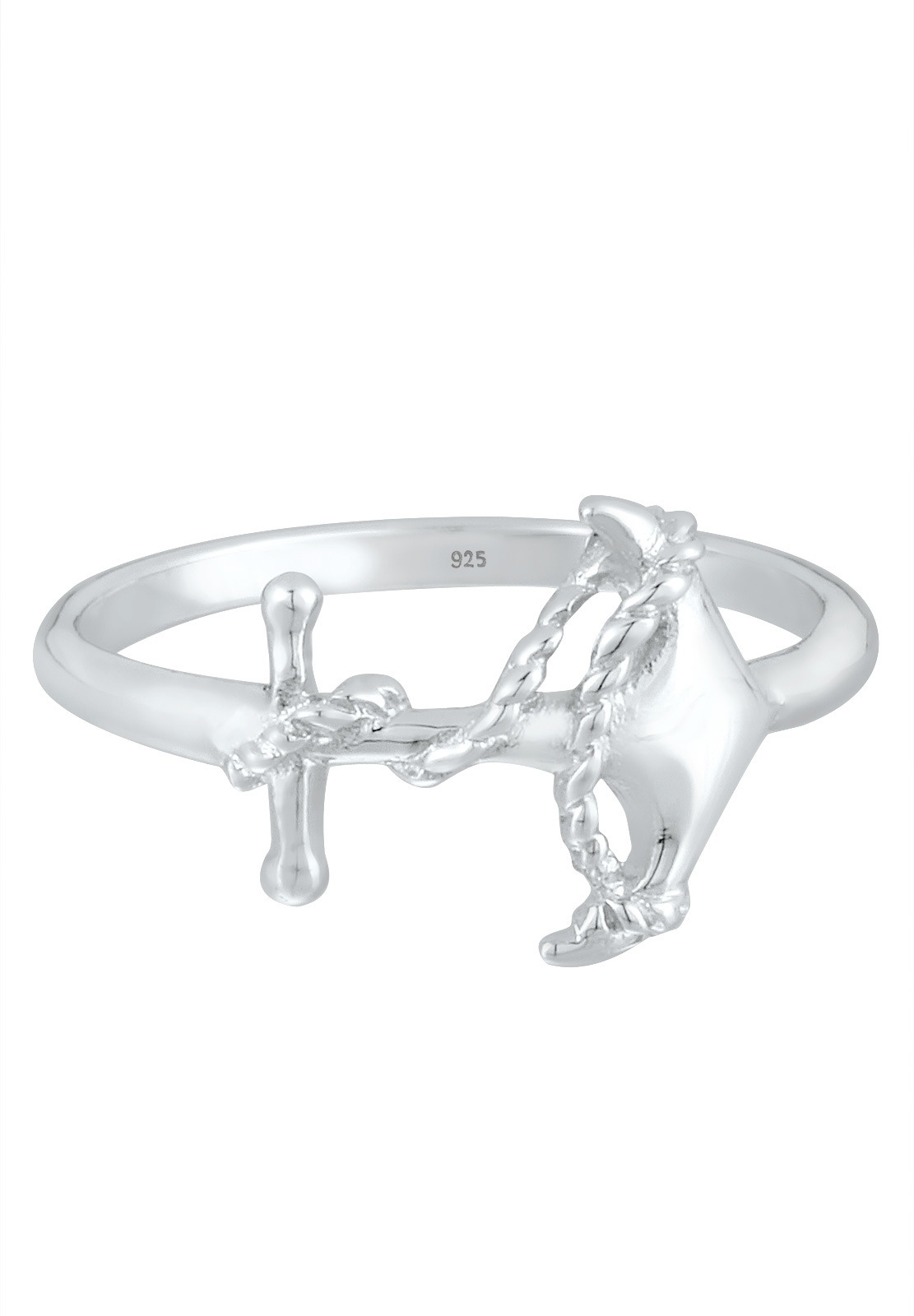 Elli Woman Playful Maritime Anchor Symbol in 925 Sterling Silver