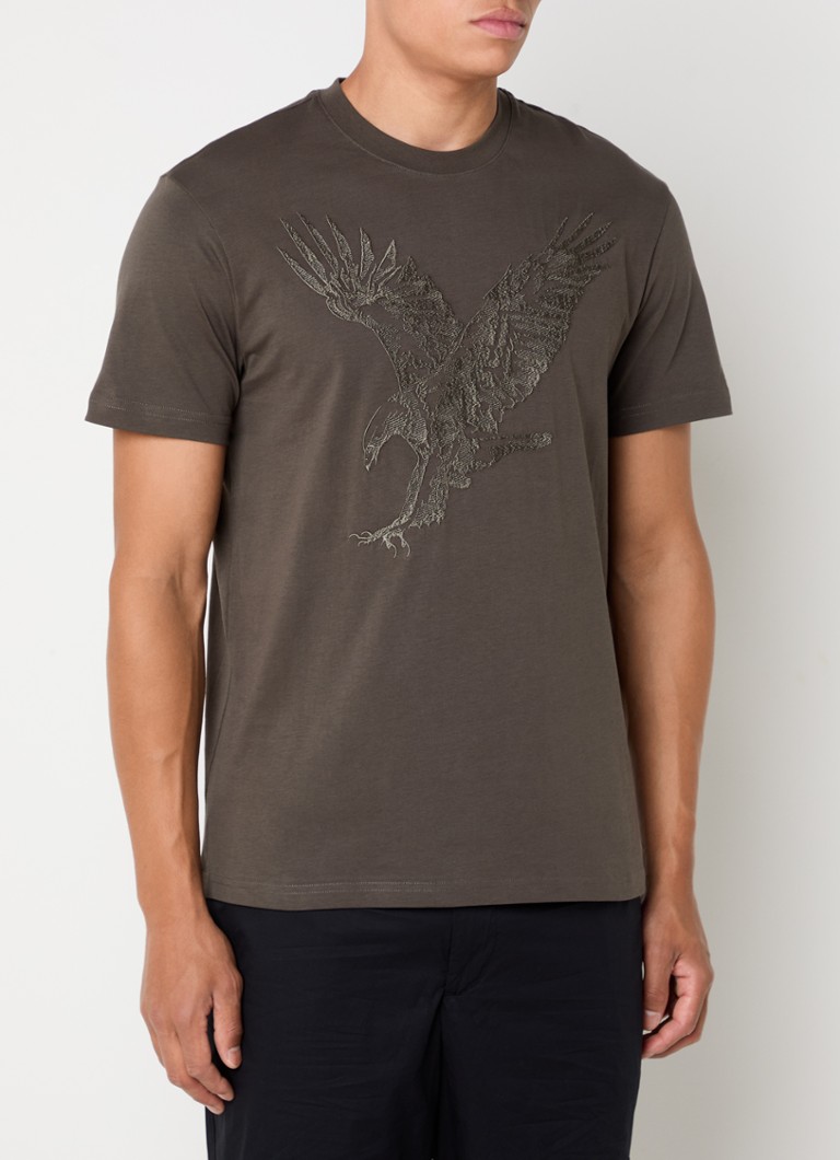 Armani Exchange T-shirt with embroidery