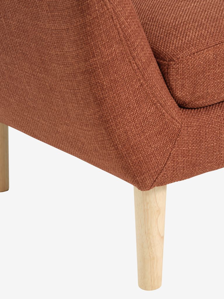 Sofa EGEDAL EGEDAL 2,5-osobowa tkanina z terakoty/w kolorze dębu