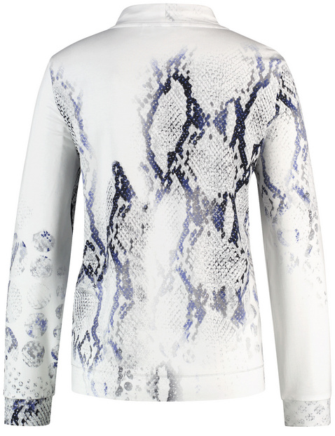 Langarmshirt mit Lurex-Details