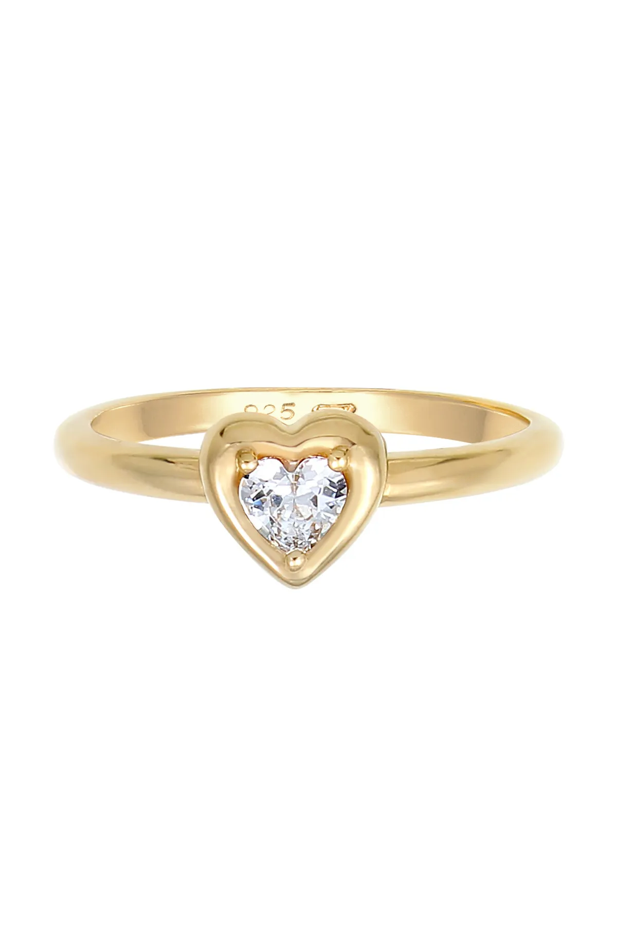 ELLI  Ring - Goldfarben - Zirkon