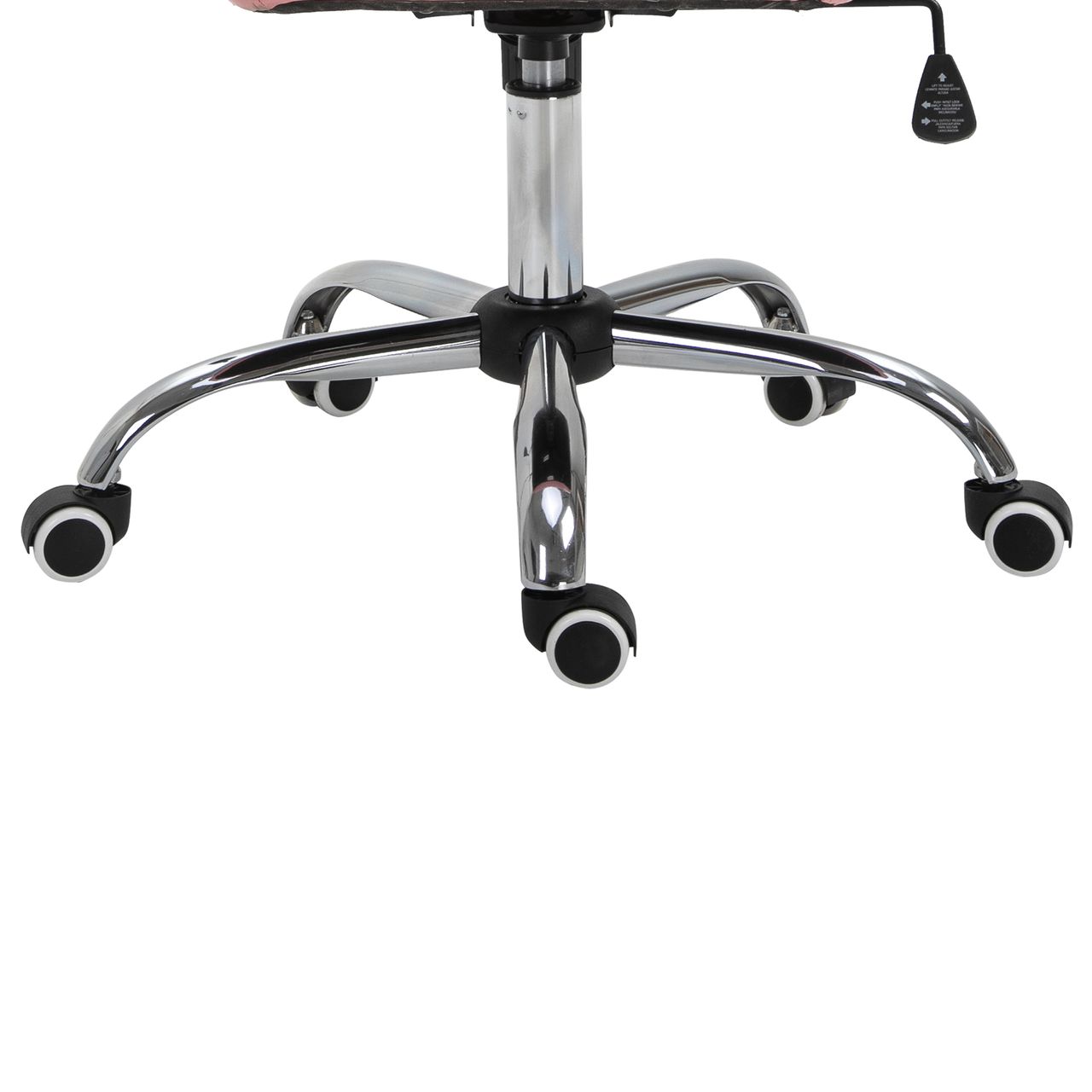 Vinsetto Ergonomischer Bürostuhl Chefsessel Gepolsterte Rückenlehne Grau