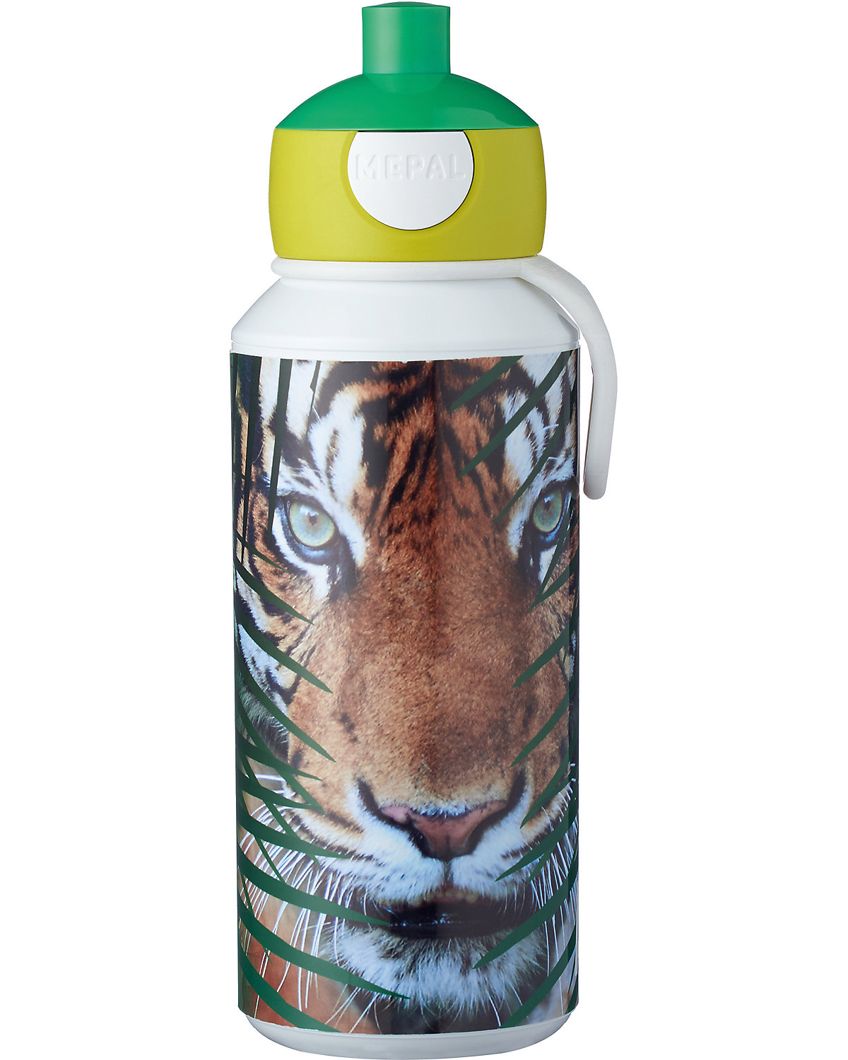 Trinkflasche Pop-up Campus Planet Tiger, 400 ml