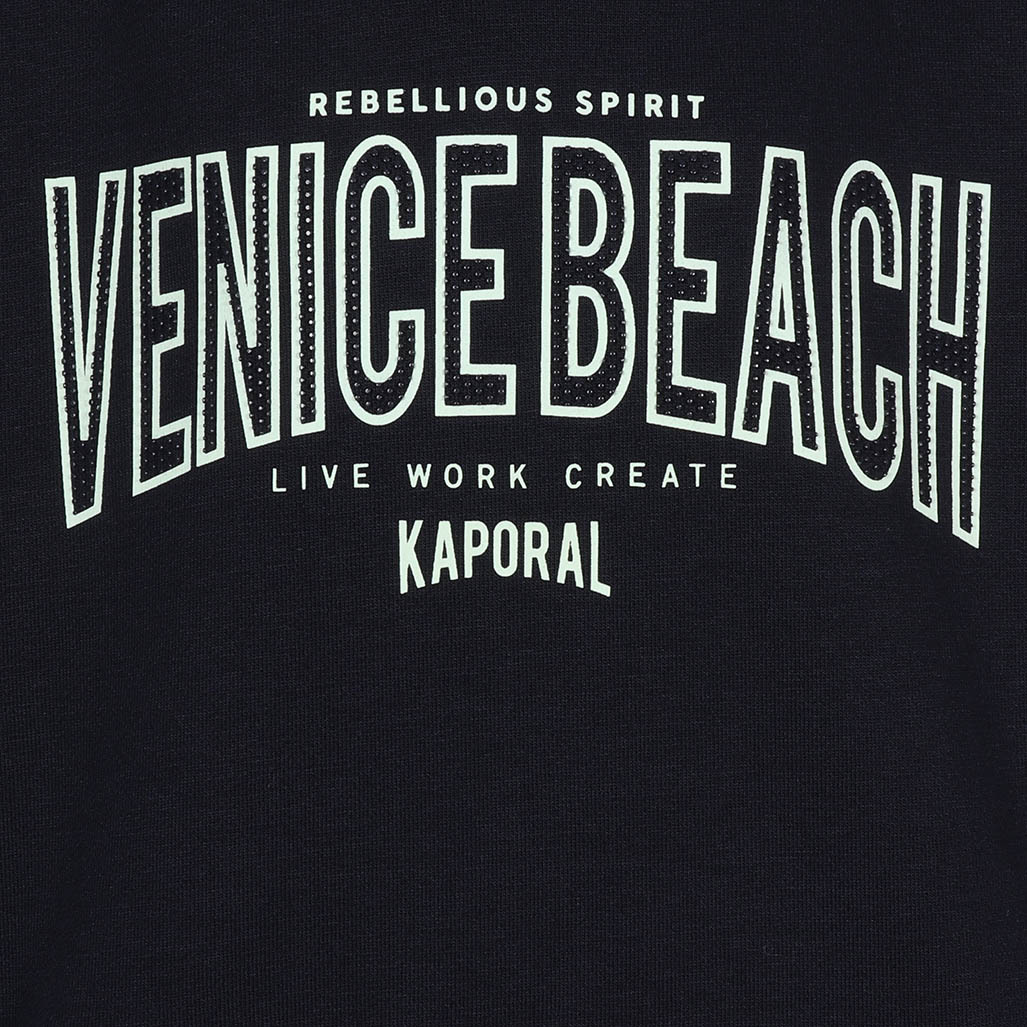 ORTY   Sweat bleu garçon