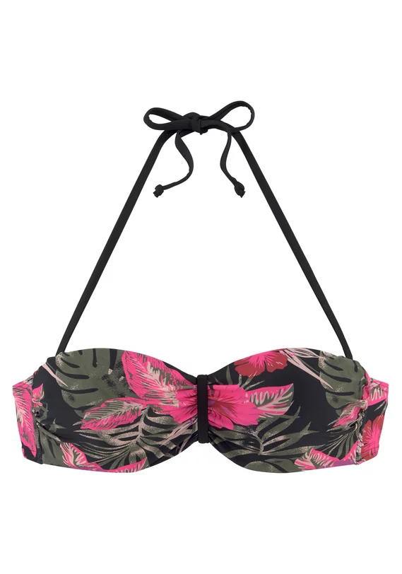 Bügel-Bandeau-Bikini-Top