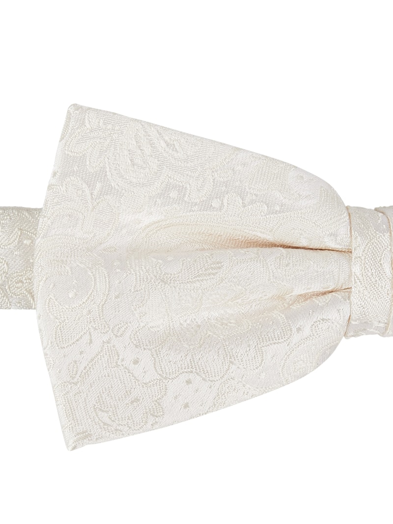Fliege aus Seide in offwhite