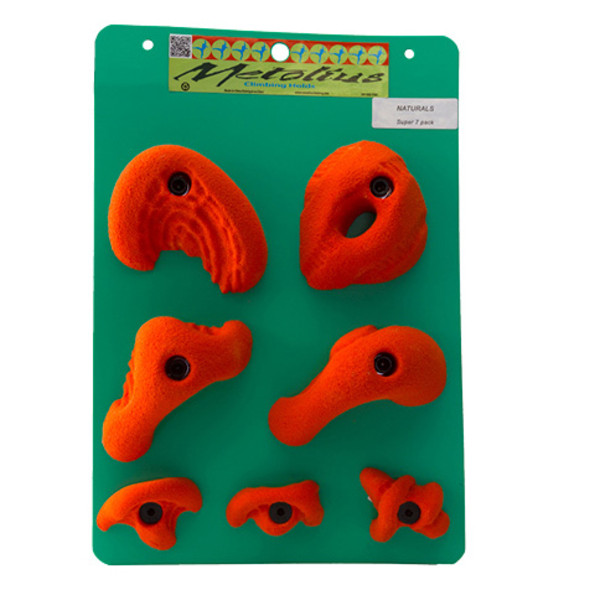 PU NATURALS SUPER 7  (BOX) - Klettergriffe