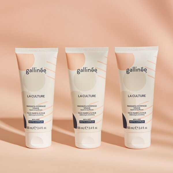 Gallinée Prebiotic Face Mask & Scrub Gesichtsmaske