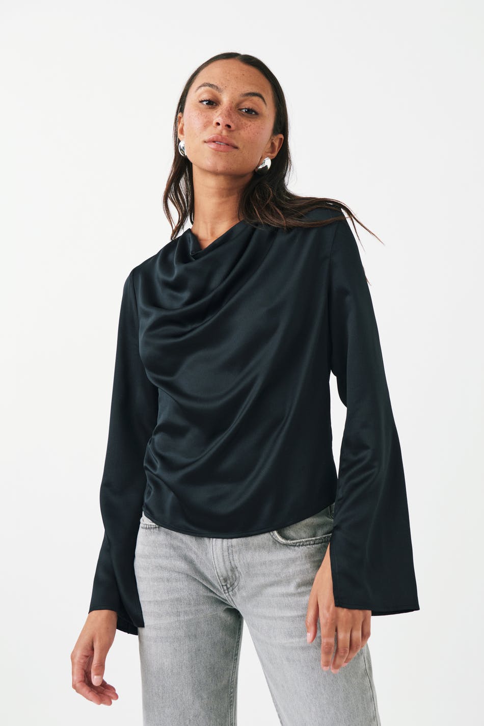 Satin blouse