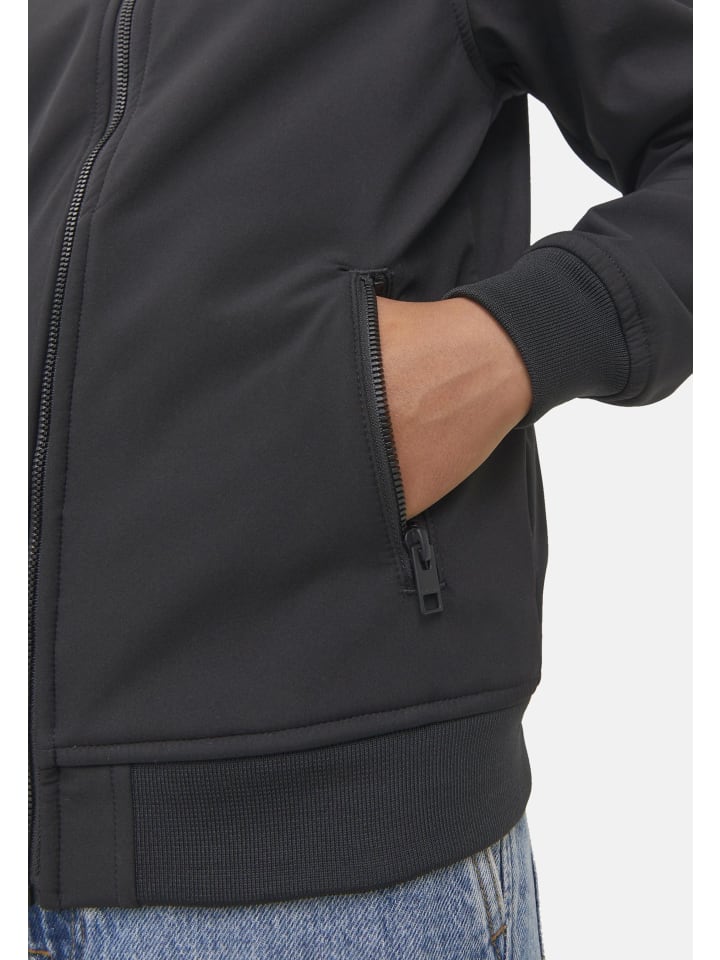 JACK & JONES Junior Softshelljacke 'Basic' in schwarz günstig kaufen