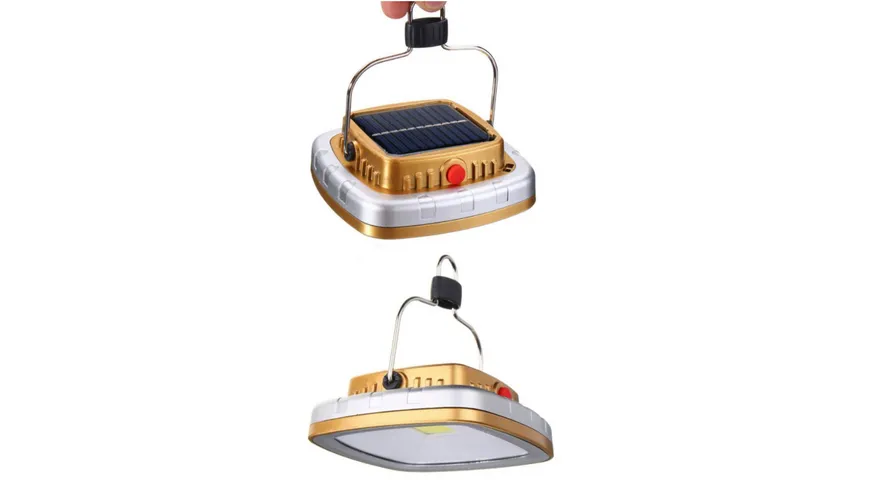 BLACK COFFEE Solar Camping-Licht