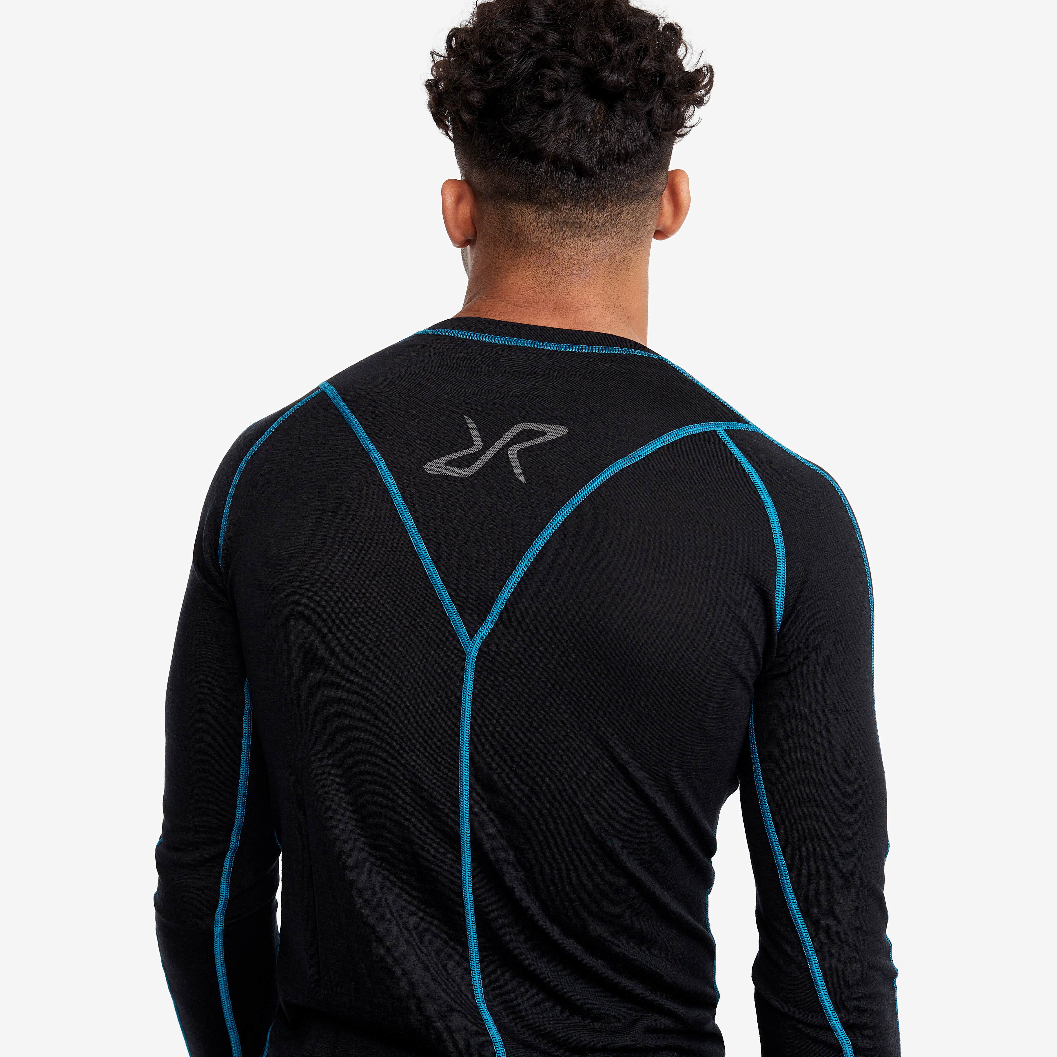 Outright Merino Top Homme Black