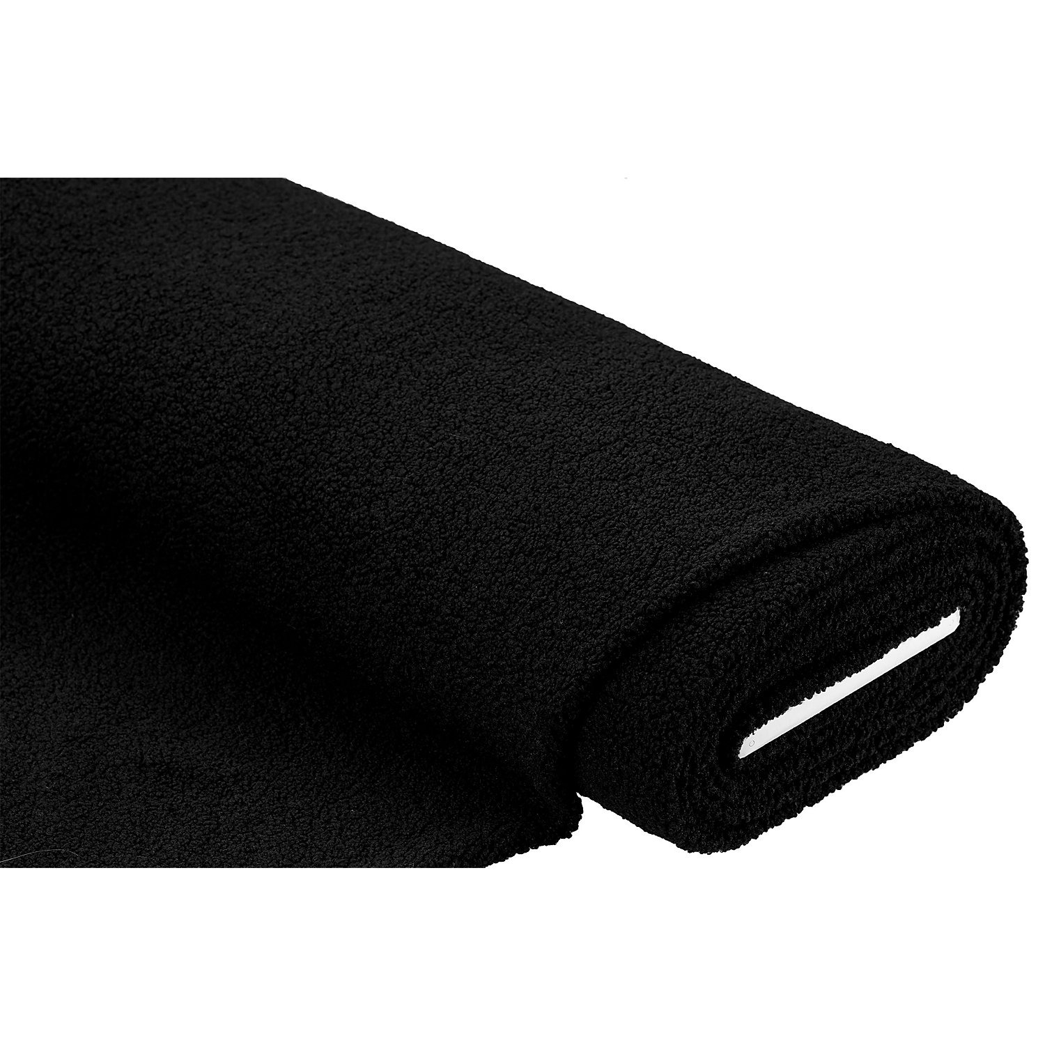 Teddystoff, schwarz