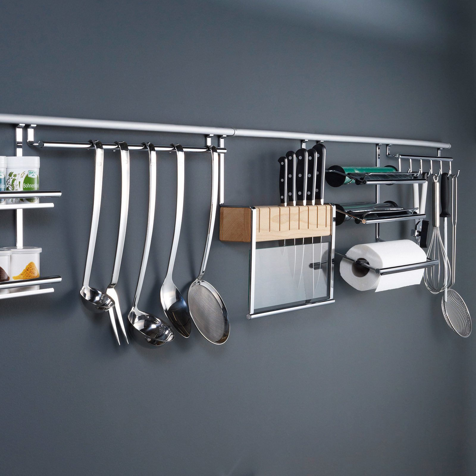 SO-TECH® Küchenrückwand Linero 2000 Küchenreling und, versch. Modelle
