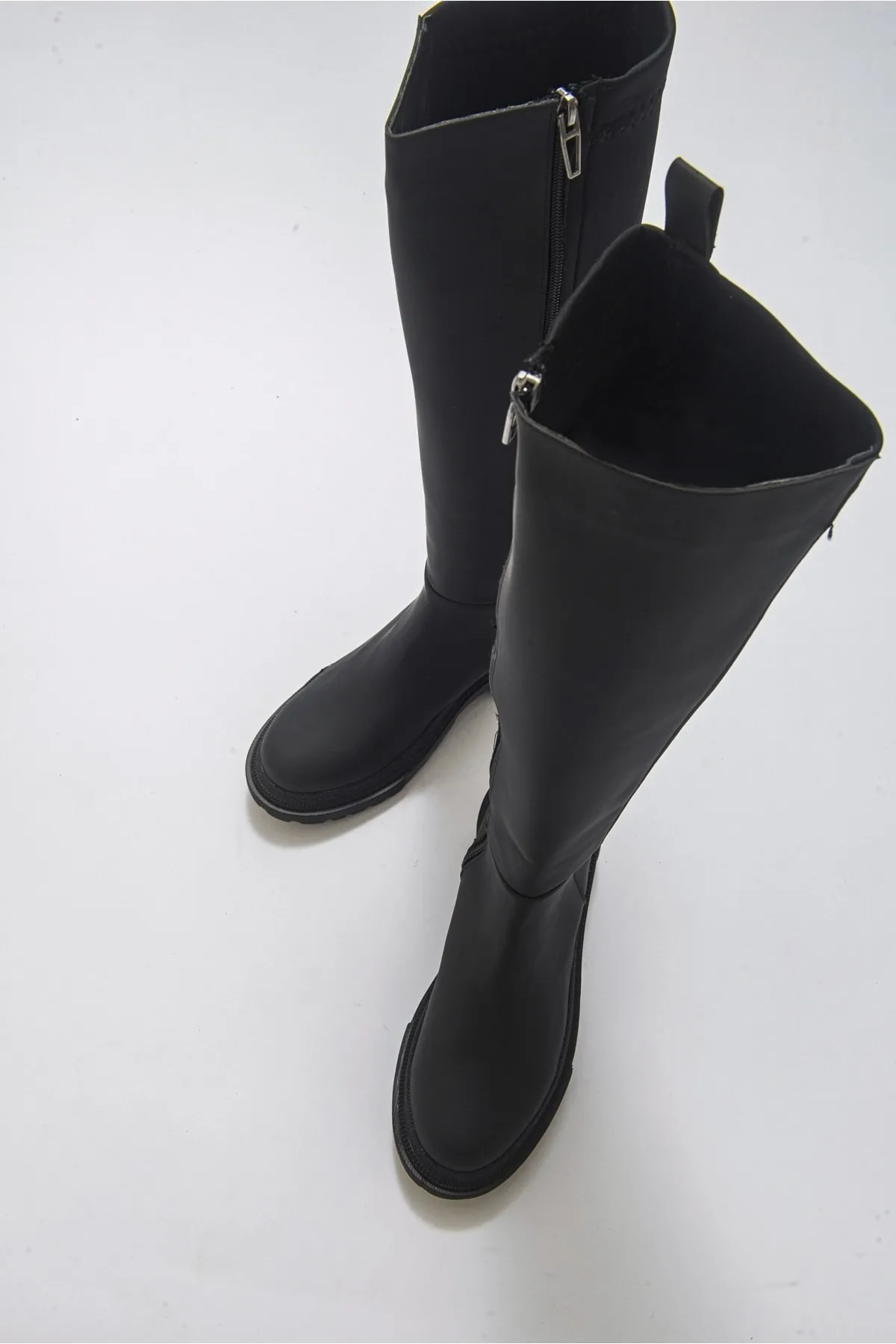 LuviShoes  Dean schwarze Damenstiefel